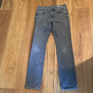 ❤️All Saints charcoal gray dunvegan pistol, 28x30 jeans